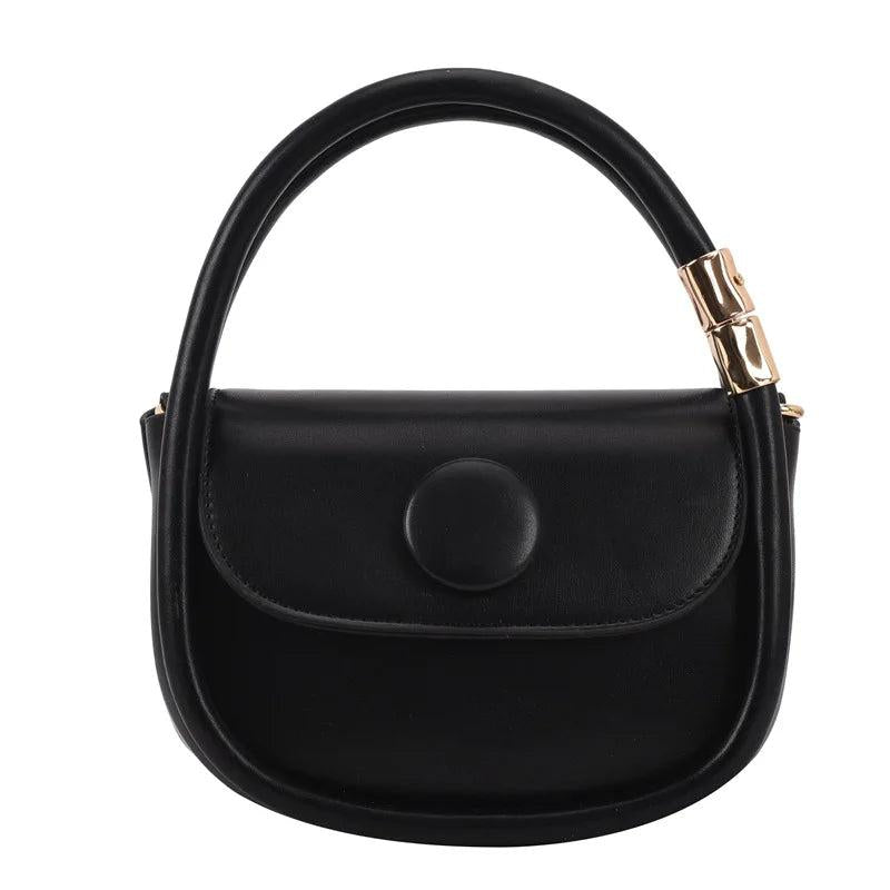 French Niche Portable Saddle Messenger Bag for Women