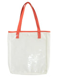 Large Harajuku Ita Bag Canvas Shoulder Bag, Transparent Handbag for Women