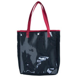 Large Harajuku Ita Bag Canvas Shoulder Bag, Transparent Handbag for Women