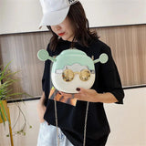 Casual Cartoon Female Messenger Shoulder Bags Crossbody Mini Mobile Phone Bag