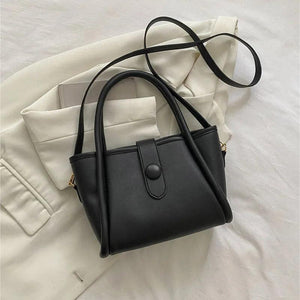 Solid Women Handbag Top-Handle Shoulder Bags Small Casual Messenger Bag