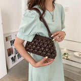 Women Ruched Shoulder Bags High Leather Crossbody Bags Female Handbags And Purse