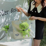 Japan Style Women Cartoon cat Plush Tote bag Shoulder Bag Handbag Bag