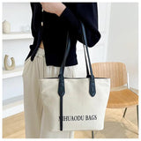 Canvas Women's Crossbody Flap Handbag