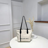 Canvas Women's Crossbody Flap Handbag