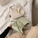 Leather Shoulder Crossbody Bag for Women Underarm Sac A Main