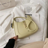 Leather Shoulder Crossbody Bag for Women Underarm Sac A Main