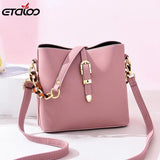 Chains Crossbody Bag Women Shoulder Bag Belt lock Handbag