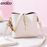 Chains Crossbody Bag Women Shoulder Bag Belt lock Handbag