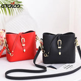 Chains Crossbody Bag Women Shoulder Bag Belt lock Handbag