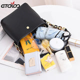 Chains Crossbody Bag Women Shoulder Bag Belt lock Handbag