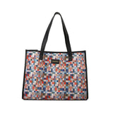 Canvas Rainbow Crossbody Shoulder Bag Large Handbag