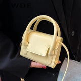 Women's Square Shoulder Bag Messenger Handbag
