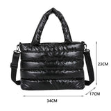 Nylon Embroidery Thread Shoulder Bags Large Capacity Crossbody