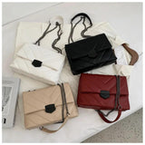 Casual Crossbody Bag for Women PU Leather Shoulder Handbag