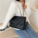 Casual Crossbody Bag for Women PU Leather Shoulder Handbag