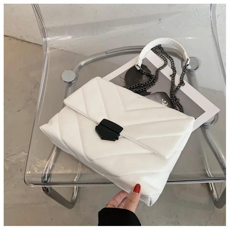 Casual Crossbody Bag for Women PU Leather Shoulder Handbag