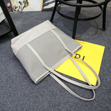 Vintage Women Pu Leather Handbag Shoulder Bag Female Causal Totes High Tote