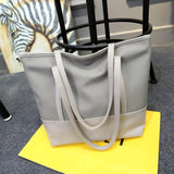 Vintage Women Pu Leather Handbag Shoulder Bag Female Causal Totes High Tote
