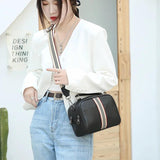 Vintage PU Leather Women Small Handbag and Purse Crossbody Bag