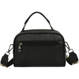 Vintage PU Leather Women Small Handbag and Purse Crossbody Bag