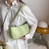 Small PU Leather Underarm Shoulder Side Bags For Women