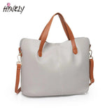 Hot Red Women PU Leather Handbags Large Capacity Shoulder Bags