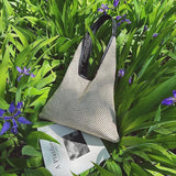 Rattan Woman Shoulder Bag Straw Handbags Women'S Leisure Large Capacity