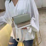 Leather Crossbody Bag Women Travel Handbag Shoulder Messenger Mini Flap Bag