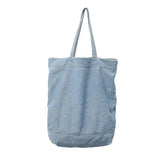 HK-style Denim Portable Shopping Bag Girl Shoulder Bag