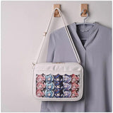 Customized Ita Bag Purse PVC Window Pins Display Women Crossbody Handbag