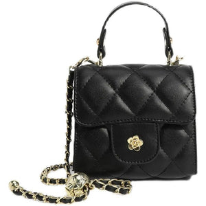 Spring Small Fragrance Chain Bag PU Shoulder Bag