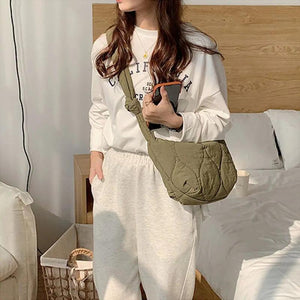 Embroidered Shoulder Bag for Women