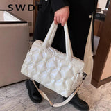 Women Winter Handbag Big Capacity Shoulder Tote Bags Female Crossbody Pack