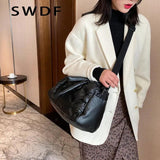 Women Winter Handbag Big Capacity Shoulder Tote Bags Female Crossbody Pack