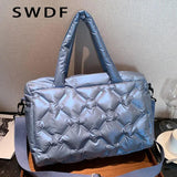 Women Winter Handbag Big Capacity Shoulder Tote Bags Female Crossbody Pack