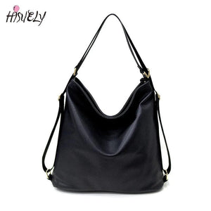Women Artificial Leather Shoulder Bag Big Handbag Totes Hobos