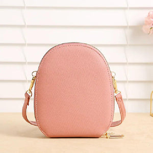 Women's Mini Shoulder Bag Vintage Crossbody Purses Small Round Handbag