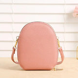 Women's Mini Shoulder Bag Vintage Crossbody Purses Small Round Handbag