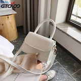 Women's Crossbody Bag Small Chain Handbag PU Leather Evening Bag