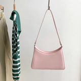 Women's Macaron Styling Underarm Bag Soft Lady Shoulder Handbag