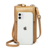 Chain Small Shoulder Bags For Women PU Leather Ladies Crossbody Messenger Purse