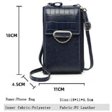 Chain Small Shoulder Bags For Women PU Leather Ladies Crossbody Messenger Purse