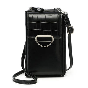 Chain Small Shoulder Bags For Women PU Leather Ladies Crossbody Messenger Purse
