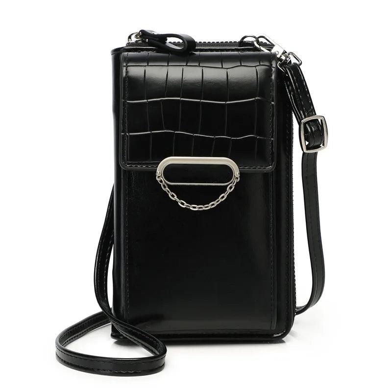 Chain Small Shoulder Bags For Women PU Leather Ladies Crossbody Messenger Purse