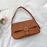 Vintage PU Handbag Single Shoulder Large Capacity