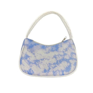 Sky Pattern Women's Bag Harajuku Nylon Ladies Small Handbags French Style