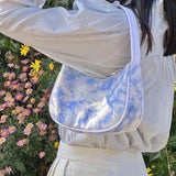 Sky Pattern Women's Bag Harajuku Nylon Ladies Small Handbags French Style