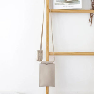 Leisure Vertical Mobile Phone Messenger Bag