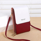 Mini PU Leather Crossbody Bag Women Small Handbag Shoulder Bag
